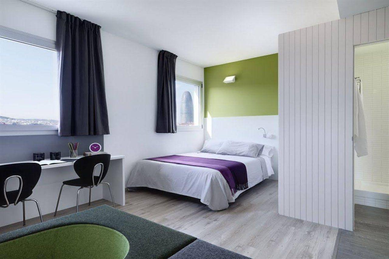 Residencia Melon District Marina Hotell Barcelona Exteriör bild